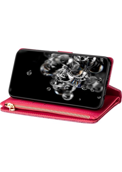 Samsung Galaxy A25 5g Cüzdan Kılıf Simli Deri Kapak (Yurt Dışından)