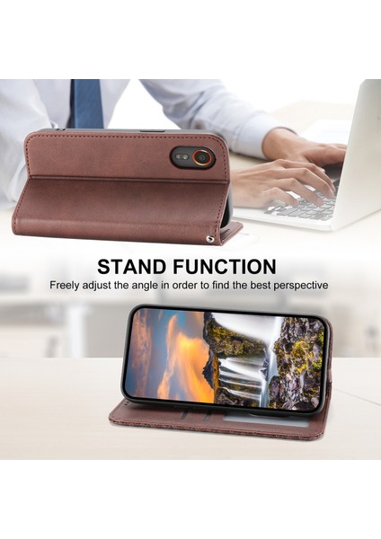 Samsung Galaxy Xcover 7 Pu Deri + Tpu Cep Telefonu Standı Kapağı (Yurt Dışından) fırsatları