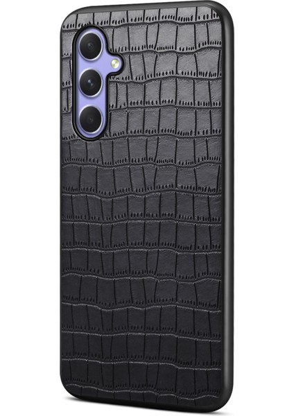 Samsung Galaxy A54 5g Timsah Dokulu Deri+Pc+Tpu Telefon Kılıfı (Yurt Dışından)