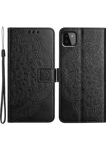 Samsung Galaxy A22 5g Pu Deri Telefon Kılıfı Standlı Cüzdan (Yurt Dışından)