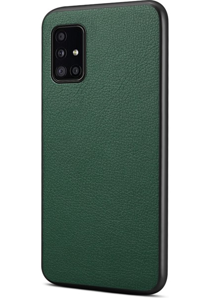 Samsung Galaxy A51 4g SM-A515 Pu Deri + Pc + Tpu Slim Fit Telefon Kabuğu (Yurt Dışından)