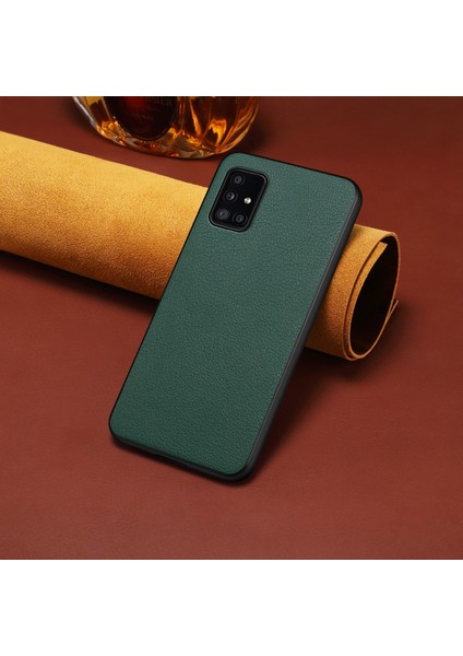 Samsung Galaxy A51 4g SM-A515 Pu Deri + Pc + Tpu Slim Fit Telefon Kabuğu (Yurt Dışından) fırsatları