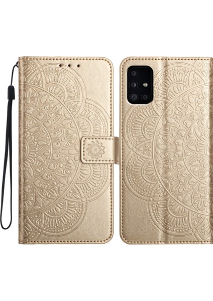 Samsung Galaxy A71 4g SM-A715 Folyo Pu Deri Telefon Kılıfı (Yurt Dışından)
