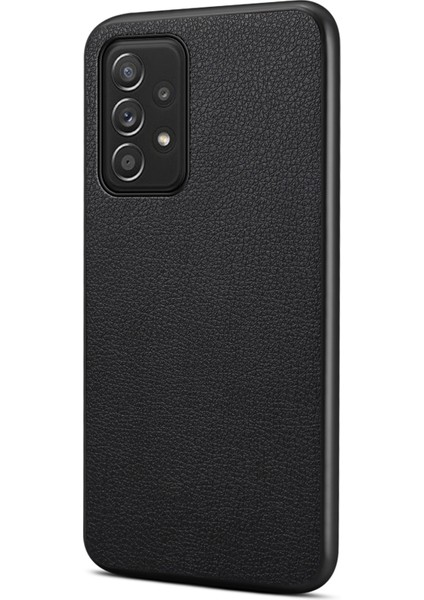 Samsung Galaxy A52 / A52S 5g Telefon Kılıfı Pu Deri Dana Dokusu Çizilmez Arka Kapak (Yurt Dışından)