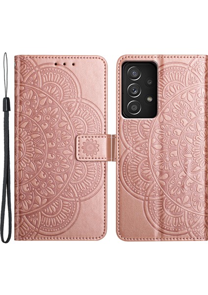 Samsung Galaxy A73 5g Deri Kılıf Standı Cüzdan Telefon Kapağı (Yurt Dışından)