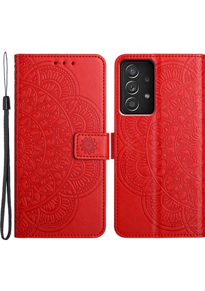 Samsung Galaxy A73 5g Deri Kılıf Standı Cüzdan Telefon Kapağı (Yurt Dışından)