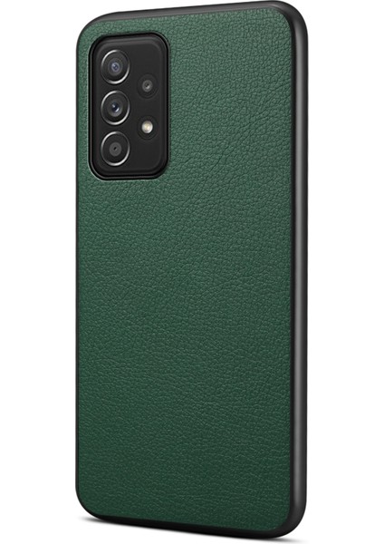 Samsung Galaxy A52 / A52S 5g Telefon Kılıfı Pu Deri Dana Dokusu Çizilmez Arka Kapak (Yurt Dışından)