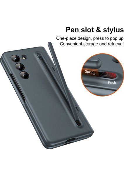Samsung Galaxy Z Fold5 5g Tam Koruma Kılıfı Sert Pc Kickstand Telefon Kapağı (Yurt Dışından) fırsatları