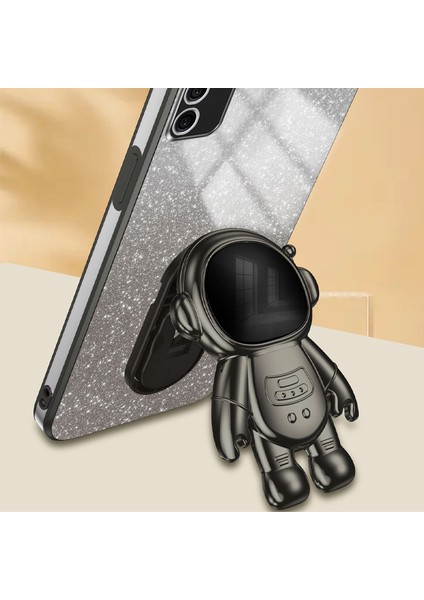 Samsung Galaxy A02S Kickstand Anti-Şok Kapak (Yurt Dışından)