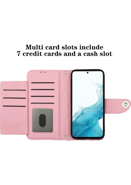 Samsung Galaxy S22+ 5g Telefon Kılıfı Deri Kapak Kapağı (Yurt Dışından)