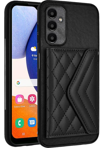Samsung Galaxy A15 5g Kickstand Kart Çantası Anti-Düşme Telefon Kılıfı (Yurt Dışından)