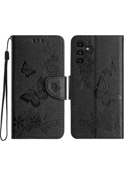 Samsung Galaxy A15 5g Cüzdan Kılıf Pu Deri Telefon Kapağı (Yurt Dışından)