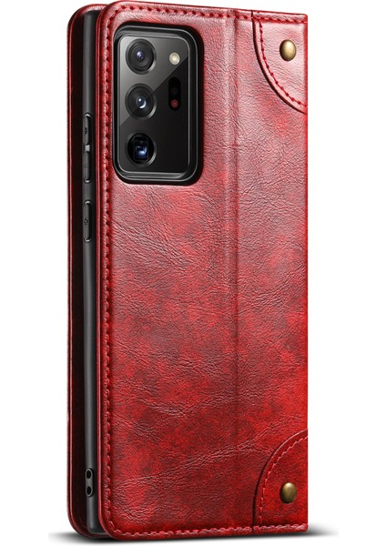 Samsung Galaxy NOTE20 Ultra Deri+Tpu Telefon Kılıfı (Yurt Dışından)