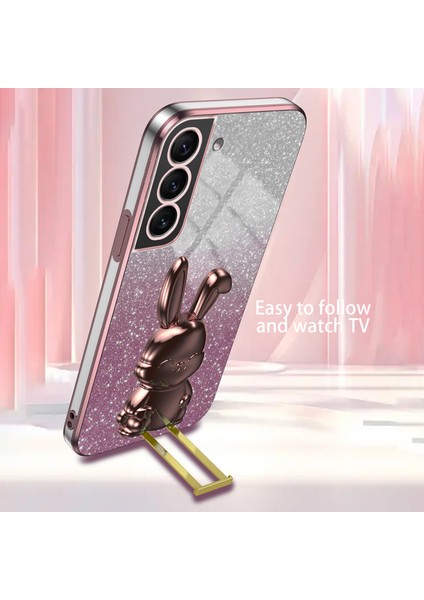 Samsung Galaxy S21 Kickstand Pc+Tpu Telefon Kılıfını Görüntüleme (Yurt Dışından)