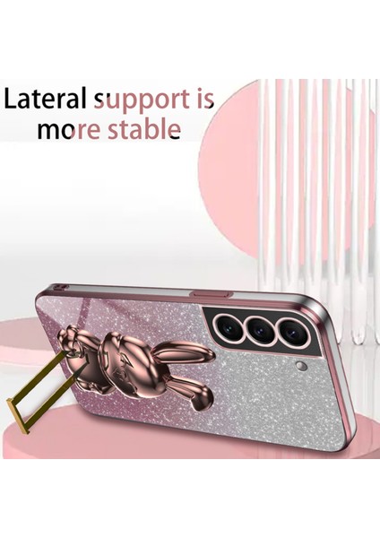 Samsung Galaxy S21 Kickstand Pc+Tpu Telefon Kılıfını Görüntüleme (Yurt Dışından)