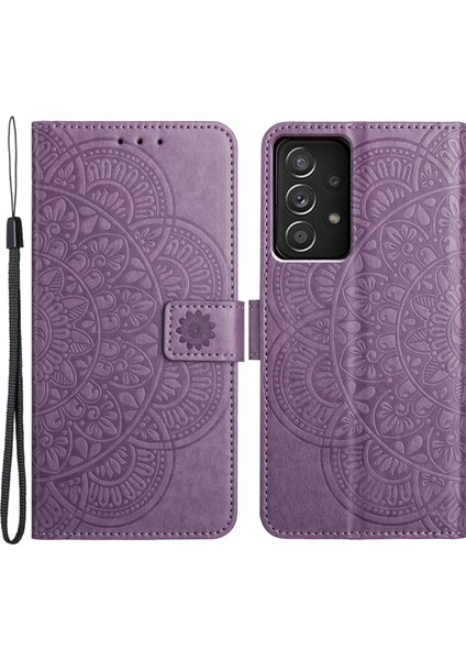 Samsung Galaxy A52 / A52S 5g Manyetik Kapatma Standlı Telefon Kapağı (Yurt Dışından)