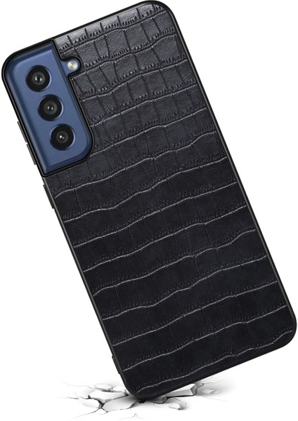 Samsung Galaxy S21 Fe 5gs Timsah Dokulu Deri Kaplı Hibrit Telefon Kılıfı (Yurt Dışından) fiyatları