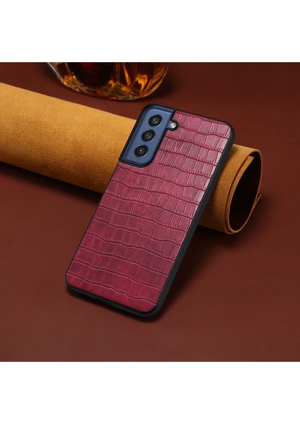 Samsung Galaxy S21 Fe 5gs Timsah Dokulu Deri Kaplı Hibrit Telefon Kılıfı (Yurt Dışından) fırsatları