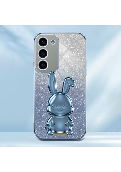 Samsung Galaxy S23+ Kickstand'lı, Düşmeye Dayanıklı Parıltılı Telefon Kılıfı (Yurt Dışından) fiyatları