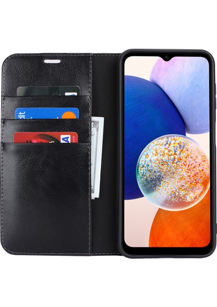 Samsung Galaxy A14 5g Cüzdan Kılıf Bölünmüş Deri Telefon Kapağı (Yurt Dışından) fiyatları
