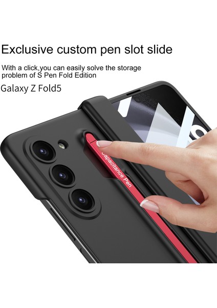 Samsung Galaxy Z Fold5 5g Premium Pc Malzeme Telefon Kılıfı (Yurt Dışından) fırsatları