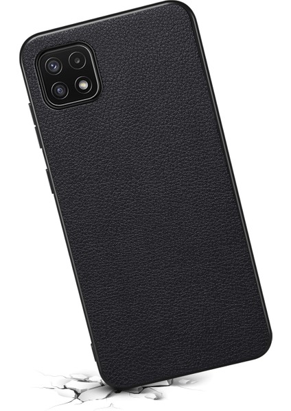 Samsung Galaxy A22 5g Pu Deri Parmak Izine Dayanıklı Arka Kapak (Yurt Dışından) modelleri