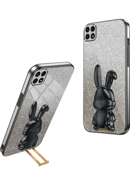 Samsung Galaxy A22 5g Anti-Şok Kickstand Telefon Kapağı (Yurt Dışından)