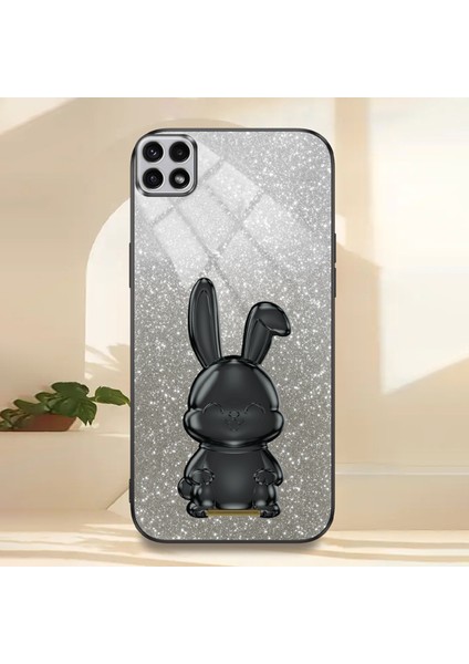 Samsung Galaxy A22 5g Anti-Şok Kickstand Telefon Kapağı (Yurt Dışından)