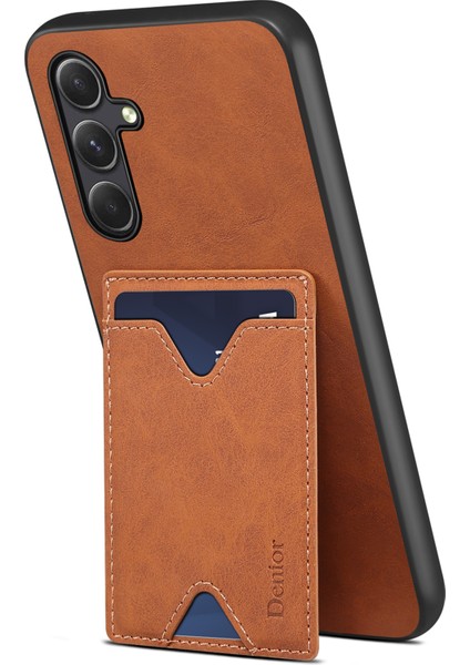 Samsung Galaxy A15 5g Kickstand Kart Yuvası Telefon Kapağı (Yurt Dışından)