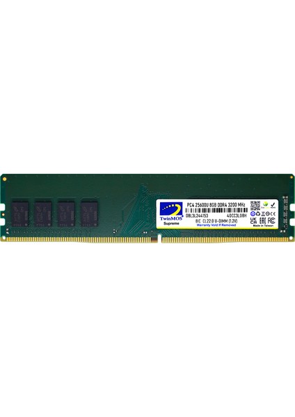 DDR4 8GB 3200MHz Desktop Ram (MDD48GB3200D)