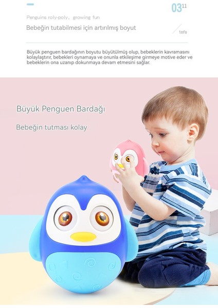 Bebek ve Yürümeye Başlayan Çocuk Büyük Bardak Bebek 0-12 Ay Erken Eğitim Eğitici Çocuk 0-1 Yaş Oyuncak (Yurt Dışından)