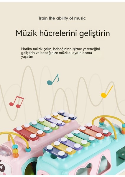 Bebek Otobüsü Vurmalı Çalgı Çocuk Çok Fonksiyonlu Yapı Taşları Boncuklar ve Dizeler Etrafında El Vurmalı Çalgı Çocuk Vurmalı Çalgı Oyuncak (Yurt Dışından) modelleri