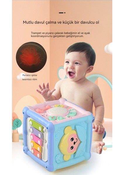 Bebek Erken Eğitim Bulmaca Altı Taraflı Küp Oyuncak 0-3 Yaş ve Yarım Şekil Eşleşen Yapı Taşları Rubik Küp Hikayesi Öğrenme Makinesi (Yurt Dışından) fırsatları