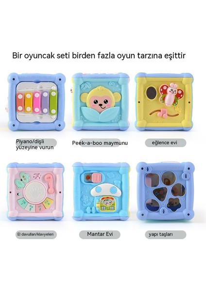 Bebek Erken Eğitim Bulmaca Altı Taraflı Küp Oyuncak 0-3 Yaş ve Yarım Şekil Eşleşen Yapı Taşları Rubik Küp Hikayesi Öğrenme Makinesi (Yurt Dışından) indirimleri