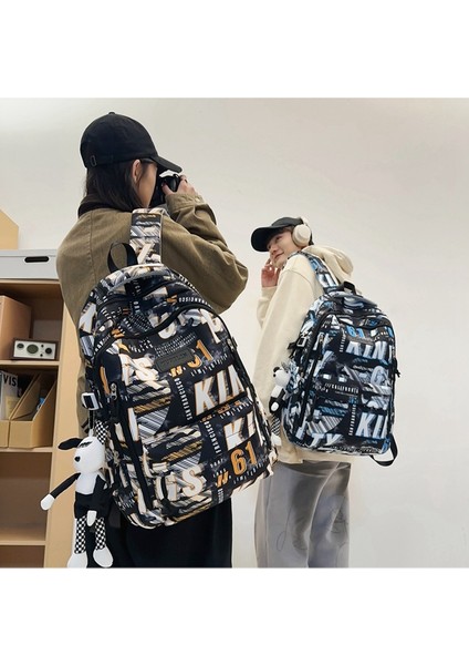Sırt Çantası Moda Büyük Kapasiteli Sırt Çantası Orta Okul Öğrencisi Okul Çantası Ins Trend Sırt Çantası Öğrenci Okul Çantası (Yurt Dışından) indirimleri