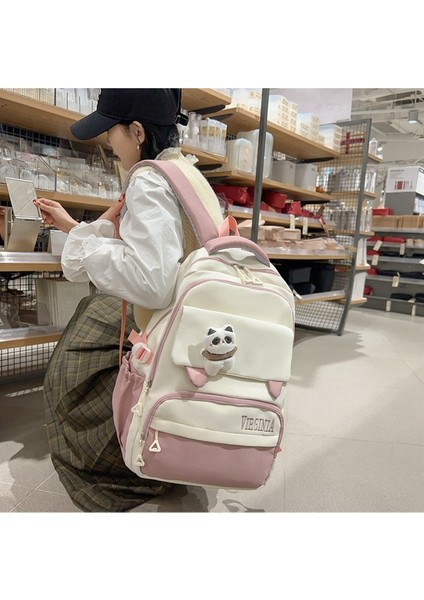 Yeni Ortaokul Öğrencisi Okul Çantaları, Kolej Tarzı Basit Sırt Çantaları, Şık ve Trend Ortaokul Öğrencisi Sırt Çantaları (Yurt Dışından) modelleri