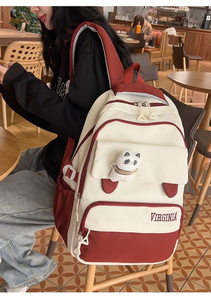 Yeni Ortaokul Öğrencisi Okul Çantaları, Kolej Tarzı Basit Sırt Çantaları, Şık ve Trend Ortaokul Öğrencisi Sırt Çantaları (Yurt Dışından) indirimleri