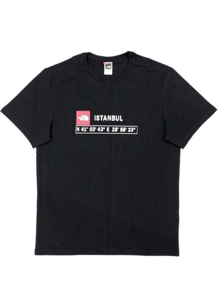 M S/s Gps Tee Istanbul Erkek T-Shirt NF0A8B4KJK31