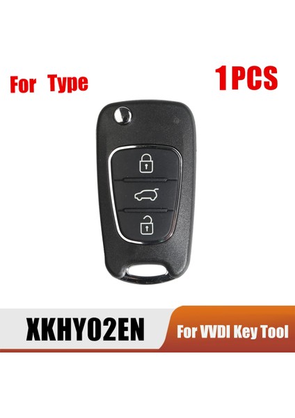 XKHY02EN Evrensel Tel Uzaktan Anahtar Fob Için Vvdı Anahtar Aracı Tipi Için 3 Düğme (Yurt Dışından)
