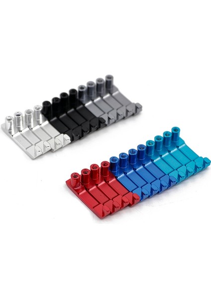 4 Adet Metal Kapı Kolları-4 Trx4 T4 2021 1/10 Rc Paletli Araba Yükseltme Parçaları Aksesuarları, Gümüş (Yurt Dışından) modelleri