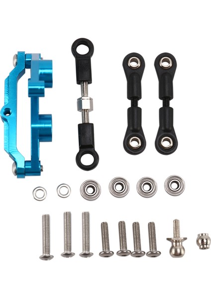 Alüminyum Alaşımlı Rulman Krank Direksiyon Seti TT02 Tt-02 TT02D TT-02D 1/10 Rc Araba Yükseltme Parçaları Aksesuarları (Yurt Dışından)