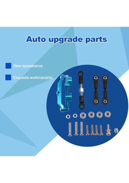 Alüminyum Alaşımlı Rulman Krank Direksiyon Seti TT02 Tt-02 TT02D TT-02D 1/10 Rc Araba Yükseltme Parçaları Aksesuarları (Yurt Dışından) modelleri