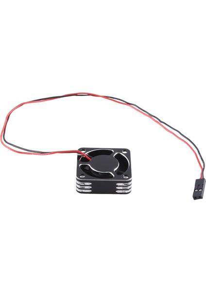 Metal Kabuk Esc Motor 25MM Rc Araba Yedek Parça Için Soğutma Fanı, Gümüş (Yurt Dışından) modelleri