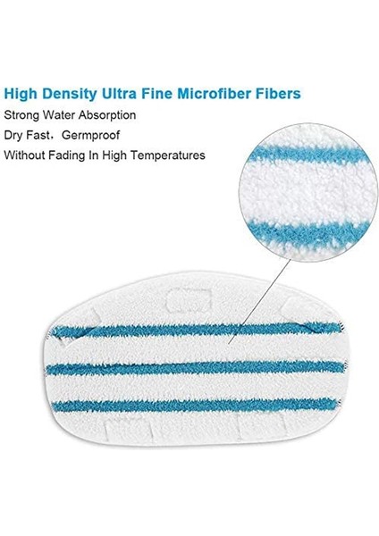 Thermapro 10-In-1 Mikrofiber Pedler Için 9pack Yedek Buharlı Paspas Pedleri Yedek Buharlı Paspas Pedleri Yedekler (Yurt Dışından) modelleri