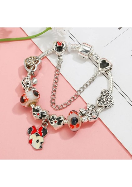 21CM Tarzı No.29 Boyutu 37 Stilleri Moda Karikatür Kristal Göz Alıcı Boncuk Dıy Kolye Çekicilik Bilezik Kadınlar Takı Için Çocuk Bilezik Hediye (Yurt Dışından)