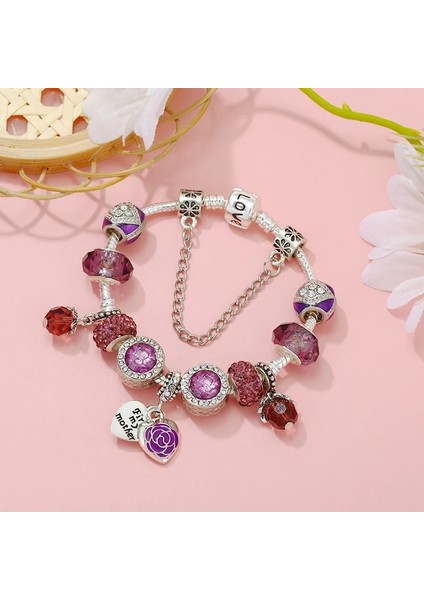 21CM Tarzı No.29 Boyutu 37 Stilleri Moda Karikatür Kristal Göz Alıcı Boncuk Dıy Kolye Çekicilik Bilezik Kadınlar Takı Için Çocuk Bilezik Hediye (Yurt Dışından) modelleri