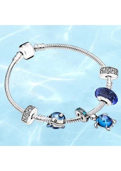 16CM Tarzı TD013 Togory Kelebek ve Çiçek Charm Bilezikler Yılan Zinciri ile Cam Boncuk Bilezik ve Bilezikler Kadınlar Için Sevgilisi Hediye Özel Teklif (Yurt Dışından)