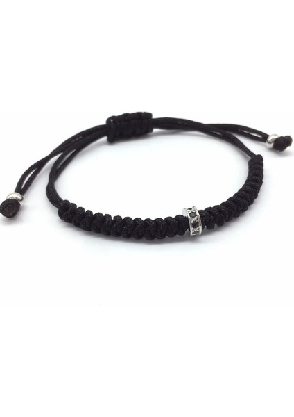 No.2 Boyutu Naıqube Yeni Erkek Bilezik Mikro Açacağı Siyah Cz Örgülü Makrome El Yapımı Dokuma Charm Bilezik Takı Hediye (Yurt Dışından) fırsatları