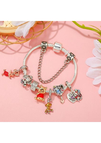 21CM Tarzı No.11 Boyutu 37 Stilleri Moda Karikatür Kristal Göz Alıcı Boncuk Dıy Kolye Çekicilik Bilezik Kadınlar Takı Için Çocuk Bilezik Hediye (Yurt Dışından) indirimleri