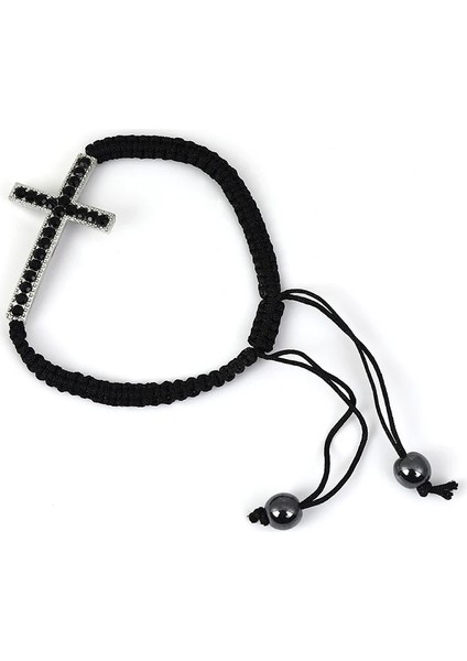 Sl-B-1heı Takı Yenı Isa Haç Charm Bilezik Hıristiyan Malzemeleri Hediyeler Çinko Alaşım Malzeme Tespih Bilezikler El Üzerinde (Yurt Dışından)